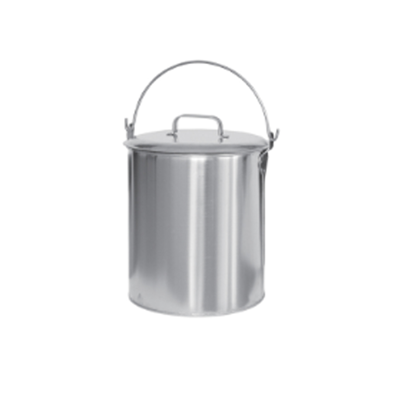 不锈钢加盖油桶 不锈钢消防桶 锥形桶